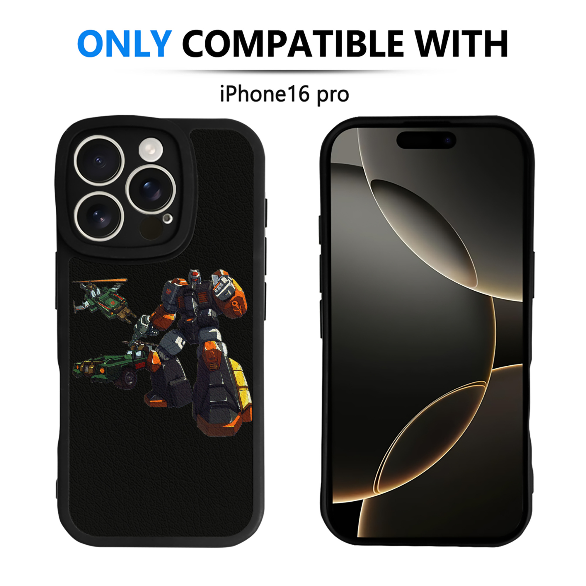 （画像用）  【iPhone 16シリーズ対応】シリコンスマホケース（レザー調） 材質：シリコン